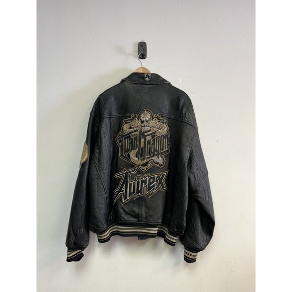 Avirex Leather Jacket - Picture 1 of 8